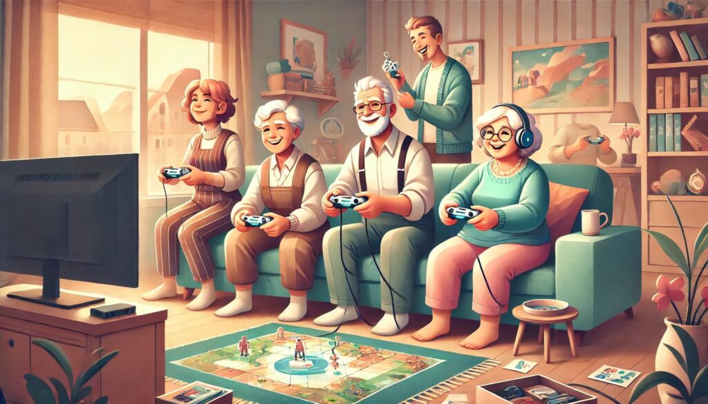 La revolución silenciosa de los videojuegos en la salud mental de los mayores
